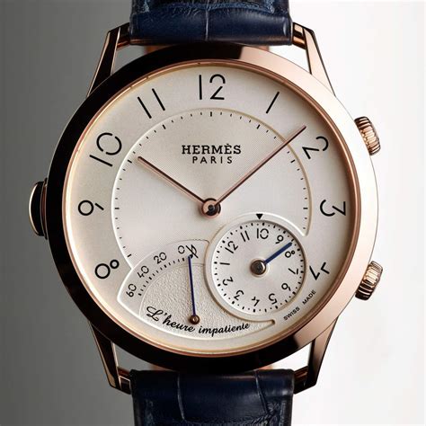 hermes l heure impatiente|Worth the wait: Slim d'Hermes L'Heure Impatiente.